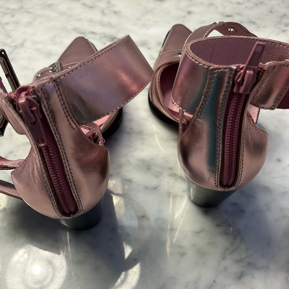 Free People Jeffrey Campbell Leather Hendrix Heels in Pink Size 6 NEW R… - Picture 12 of 16